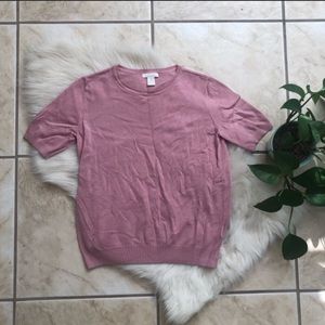 H&M Short Sleeve Sweater